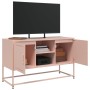 TV-Möbel aus rosa Stahl, 100,5x39x60,5 cm. von , TV-Möbel - Ref: Foro24-846513, Preis: 101,01 €, Rabatt: %