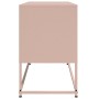 Mueble para TV de acero rosa 100,5x39x60,5 cm de , Muebles TV - Ref: Foro24-846513, Precio: 101,36 €, Descuento: %