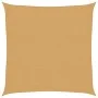 Square HDPE shade sail in sand color, 160 g/m², 3.6x3.6 m by , Umbrellas - Ref: Foro24-4002022, Price: 34,07 €, Discount: %