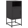 Mesita de noche acero negra 36x39x78 cm de , Mesitas de noche - Ref: Foro24-846566, Precio: 71,79 €
