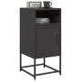Nachttisch aus schwarzem Stahl 36x39x78 cm von , Nachttische - Ref: Foro24-846566, Preis: 67,70 €, Rabatt: %