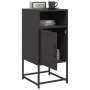Nachttisch aus schwarzem Stahl 36x39x78 cm von , Nachttische - Ref: Foro24-846566, Preis: 67,70 €, Rabatt: %