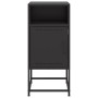 Mesita de noche acero negra 36x39x78 cm de , Mesitas de noche - Ref: Foro24-846566, Precio: 71,79 €