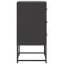 Bedside tables 2 units black steel 36x39x78 cm by , Nightstands - Ref: Foro24-846579, Price: 112,99 €, Discount: %