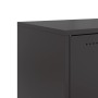 Nachttische, 2 Stück, Schwarz, aus Stahl, 36x39x78 cm. von , Nachttische - Ref: Foro24-846579, Preis: 114,10 €, Rabatt: %