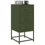 Nachttische, 2 Stück, Olivengrün, aus Stahl, 36x39x78 cm. von , Nachttische - Ref: Foro24-846587, Preis: 119,04 €, Rabatt: %