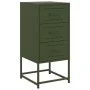 Nachttische, 2 Stück, Olivengrün, aus Stahl, 36x39x78 cm. von , Nachttische - Ref: Foro24-846587, Preis: 119,04 €, Rabatt: %