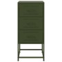 Nachttische, 2 Stück, Olivengrün, aus Stahl, 36x39x78 cm. von , Nachttische - Ref: Foro24-846587, Preis: 120,20 €, Rabatt: %