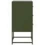 Nachttische, 2 Stück, Olivengrün, aus Stahl, 36x39x78 cm. von , Nachttische - Ref: Foro24-846587, Preis: 119,04 €, Rabatt: %