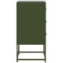 Nachttische, 2 Stück, Olivengrün, aus Stahl, 36x39x78 cm. von , Nachttische - Ref: Foro24-846587, Preis: 120,20 €, Rabatt: %