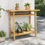 Bamboo console table 90x37x75 cm by , console tables - Ref: Foro24-368040, Price: 100,54 €, Discount: %