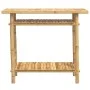 Bamboo console table 90x37x75 cm by , console tables - Ref: Foro24-368040, Price: 100,54 €, Discount: %