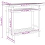 Bambus-Konsolentisch 90x37x75 cm von , Konsolentische - Ref: Foro24-368040, Preis: 102,49 €, Rabatt: %