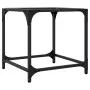 Coffee tables 2 units, transparent glass and steel, 40x40x40 cm by , Coffee table - Ref: Foro24-845959, Price: 42,59 €, Disco...