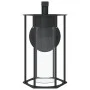 Schwarze Edelstahl-Außenverkleidung von , Außenbeleuchtung - Ref: Foro24-4006258, Preis: 28,22 €, Rabatt: %