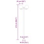 Außenleuchten 3 Stück Edelstahl 215 cm von , Außenbeleuchtung - Ref: Foro24-4006389, Preis: 264,42 €, Rabatt: %