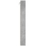 Ingenieurholz-Vitrine in Betongrau 100x8,5x75 cm von , Regale und Regale - Ref: Foro24-847936, Preis: 58,90 €, Rabatt: %