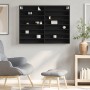 Schwarze Ingenieurholz-Vitrine 100x8,5x75 cm von , Regale und Regale - Ref: Foro24-847934, Preis: 62,15 €, Rabatt: %