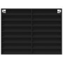 Schwarze Ingenieurholz-Vitrine 100x8,5x75 cm von , Regale und Regale - Ref: Foro24-847934, Preis: 62,15 €, Rabatt: %