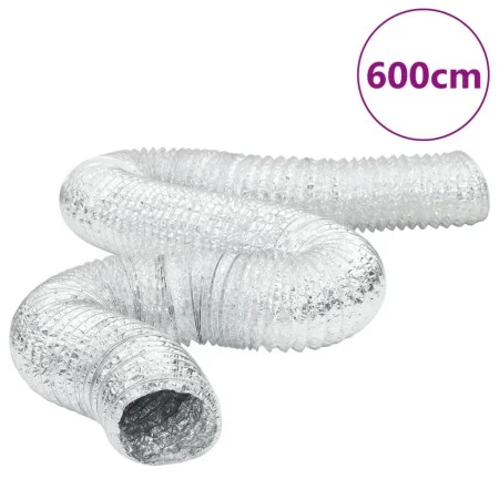 Aluminum ventilation duct 6 m Ø10 cm by , air ducts - Ref: Foro24-4008062, Price: 19,40 €, Discount: %