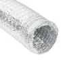 Aluminum ventilation duct 6 m Ø10 cm by , air ducts - Ref: Foro24-4008062, Price: 19,40 €, Discount: %