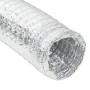 Aluminum ventilation duct 6 m Ø10 cm by , air ducts - Ref: Foro24-4008062, Price: 19,90 €, Discount: %