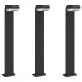 Außen-Stehlampen, 3 Stück, Schwarz, Aluminium, 80 cm von , Außenbeleuchtung - Ref: Foro24-4006340, Preis: 124,74 €, Rabatt: %