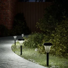 Luces solares de camino con picos de tierra 12 uds luz blanca de , Iluminación de exterior - Ref: Foro24-4008192, Precio: 28,...