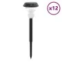 Solar pathway lights with ground spikes 12 pcs white light by , Outdoor lighting - Ref: Foro24-4008192, Price: 28,00 €, Disco...