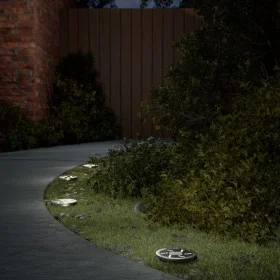 Solar ground lights for garden with ground spike warm white 12 pcs by , Outdoor lighting - Ref: Foro24-4008199, Price: 57,74 ...
