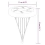 Solar ground lights for garden with ground spike warm white 12 pcs by , Outdoor lighting - Ref: Foro24-4008199, Price: 57,74 ...