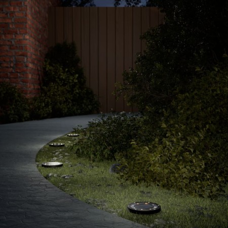 Solarleuchten für den Gartenboden mit Erdspießen in warmweiß, 4 Stück. von , Außenbeleuchtung - Ref: Foro24-4008202, Preis: 2...