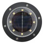 Solarleuchten für den Gartenboden mit Erdspießen in warmweiß, 4 Stück. von , Außenbeleuchtung - Ref: Foro24-4008202, Preis: 2...