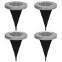 Solarleuchten für den Gartenboden mit Erdspießen in warmweiß, 4 Stück. von , Außenbeleuchtung - Ref: Foro24-4008200, Preis: 2...