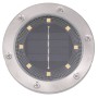 Solarleuchten für den Gartenboden mit Erdspießen in warmweiß, 4 Stück. von , Außenbeleuchtung - Ref: Foro24-4008200, Preis: 2...