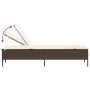 Sun loungers with cushions 2 units synthetic brown rattan by , Loungers - Ref: Foro24-3261588, Price: 300,79 €, Discount: %