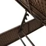 Sun loungers with cushions 2 units synthetic brown rattan by , Loungers - Ref: Foro24-3261588, Price: 295,24 €, Discount: %