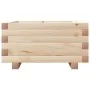 Jardinera de madera maciza de pino 50x50x26,5 cm de , Maceteros y jardineras - Ref: Foro24-847293, Precio: 53,94 €, Descuento: %