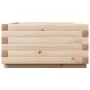 Jardinera de madera maciza de pino 50x50x26,5 cm de , Maceteros y jardineras - Ref: Foro24-847293, Precio: 53,94 €, Descuento: %