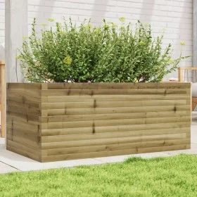 Pine wood planter impregnated 110x60x45.5 cm by , Pots and planters - Ref: Foro24-847287, Price: 166,51 €, Discount: %