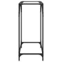 Console table with transparent glass surface and steel frame 60x35x81 cm by , console tables - Ref: Foro24-846016, Price: 36,...