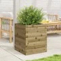 Imprägnierte Kiefernholz-Pflanzschale 40x40x46 cm von , Töpfe und Pflanzgefäße - Ref: Foro24-3282403, Preis: 92,35 €, Rabatt: %