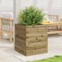 Imprägnierte Kiefernholz-Pflanzschale 40x40x46 cm von , Töpfe und Pflanzgefäße - Ref: Foro24-3282403, Preis: 93,57 €, Rabatt: %