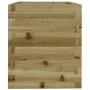 Imprägnierte Kiefernholz-Pflanzschale 40x40x46 cm von , Töpfe und Pflanzgefäße - Ref: Foro24-3282403, Preis: 92,35 €, Rabatt: %