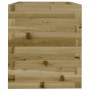 Imprägnierte Kiefernholz-Pflanzschale 40x40x46 cm von , Töpfe und Pflanzgefäße - Ref: Foro24-3282403, Preis: 93,57 €, Rabatt: %