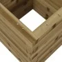 Imprägnierte Kiefernholz-Pflanzschale 40x40x46 cm von , Töpfe und Pflanzgefäße - Ref: Foro24-3282403, Preis: 92,35 €, Rabatt: %
