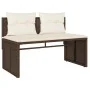Garden sofa set 4 pieces with brown synthetic rattan cushions by , Garden sets - Ref: Foro24-4003879, Price: 286,84 €, Discou...