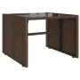 Gartensofagarnitur 4-teilig mit braunen Polstern aus synthetischem Rattan. von , Gartensets - Ref: Foro24-4003879, Preis: 286...