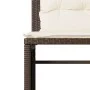 Garden sofa set 4 pieces with brown synthetic rattan cushions by , Garden sets - Ref: Foro24-4003879, Price: 286,84 €, Discou...