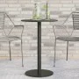 Runder Gartentisch aus schwarzem Stahl Ø50x72 cm von , Gartentische - Ref: Foro24-4009308, Preis: 90,77 €, Rabatt: %